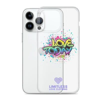 Graffitlove Logo'd Clear Case for iPhone®