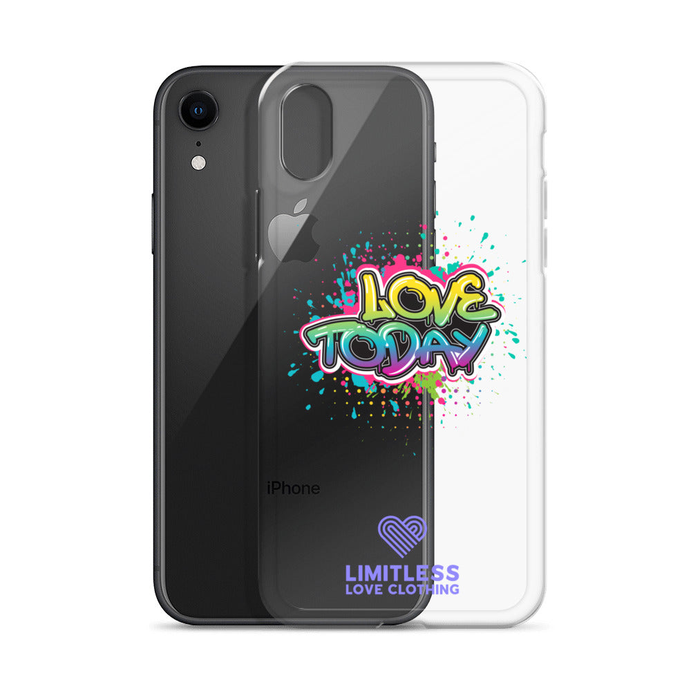 Graffitlove Logo'd Clear Case for iPhone®