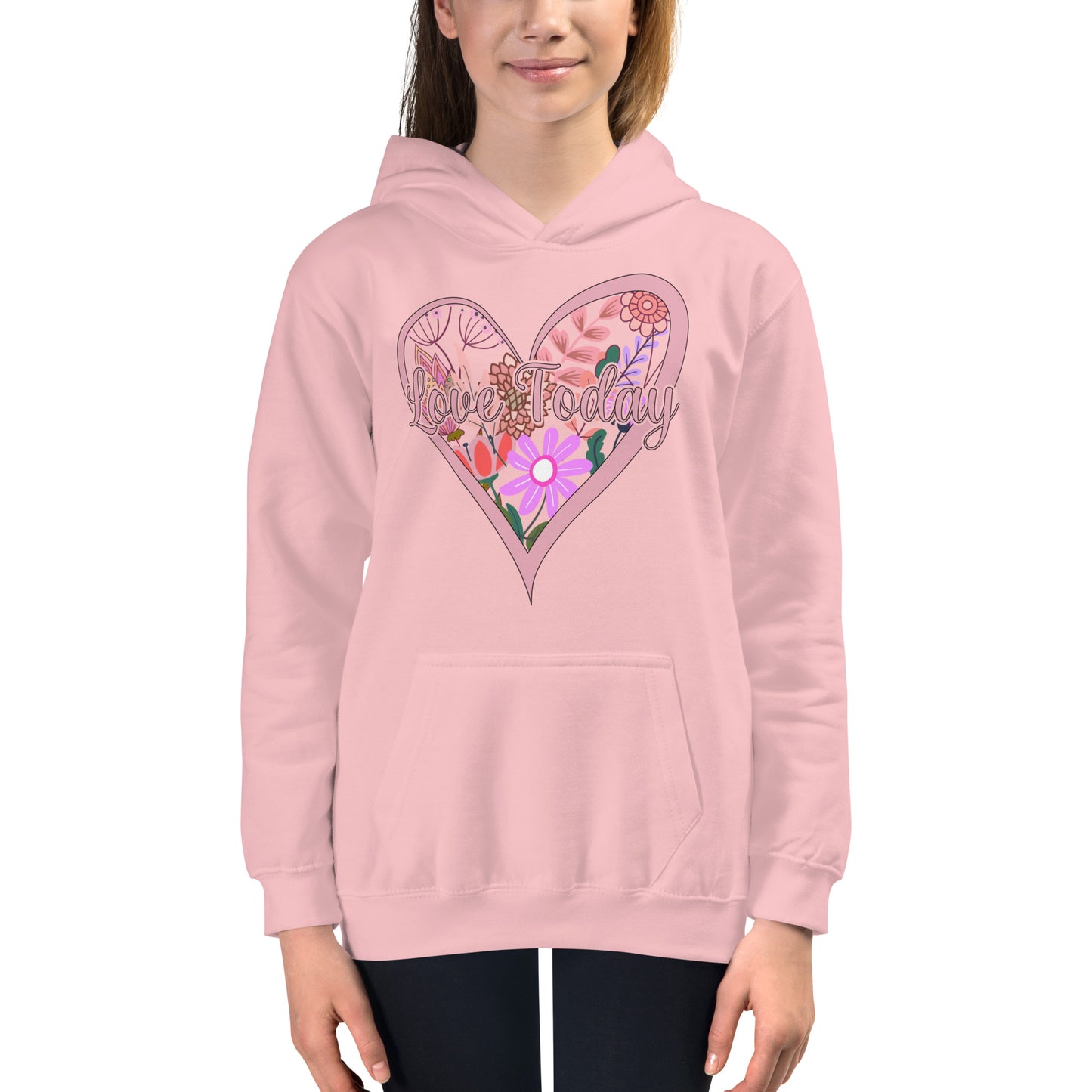 Floral Love Kids Hoodie