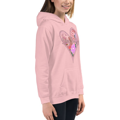 Floral Love Kids Hoodie