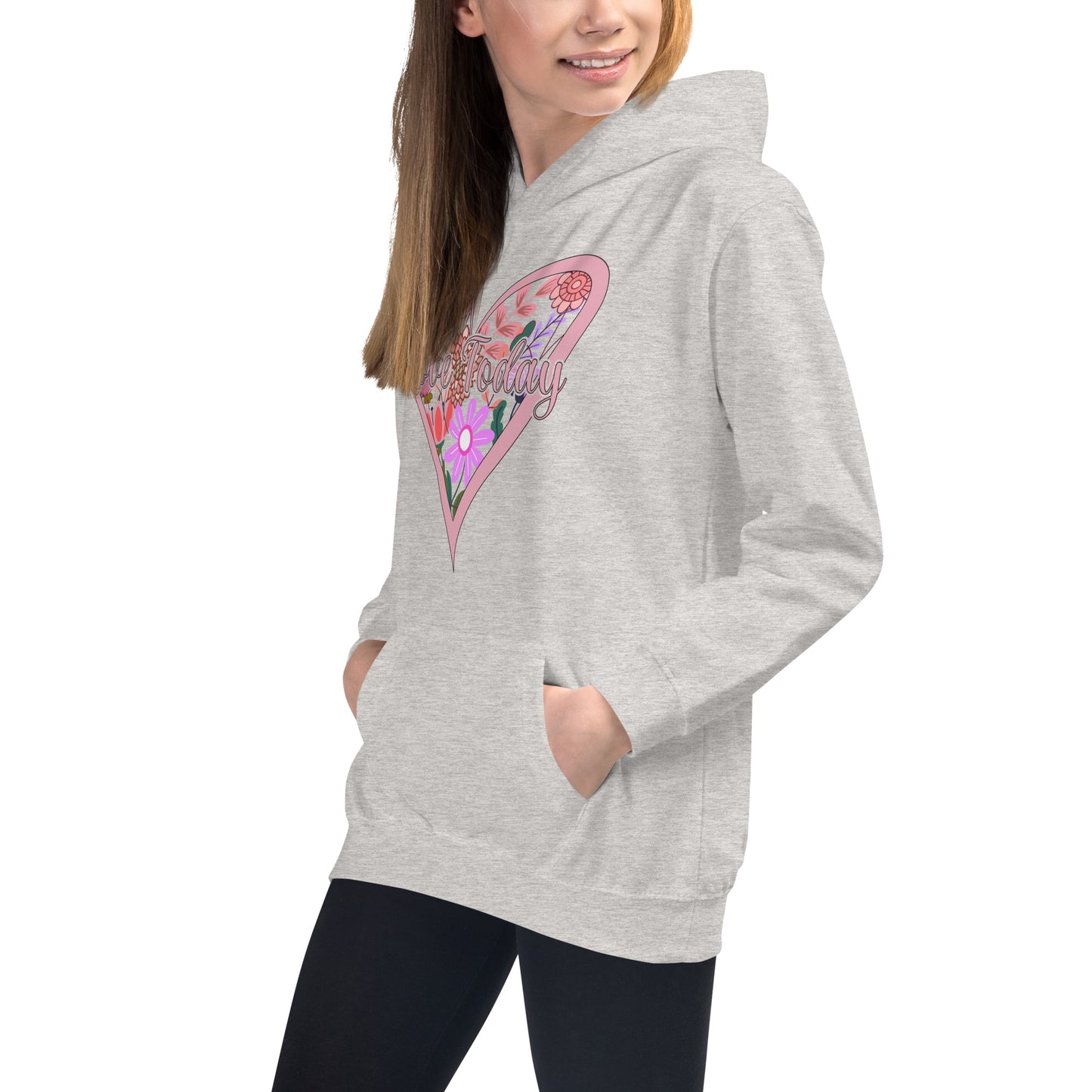 Floral Love Kids Hoodie