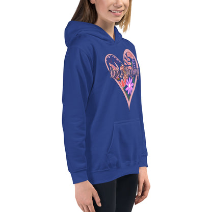 Floral Love Kids Hoodie