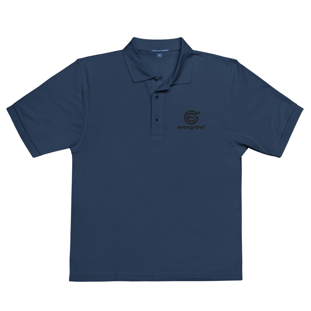 Evergrow Embroidered Polo - Black Edition