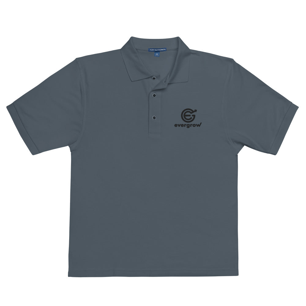 Evergrow Embroidered Polo - Black Edition