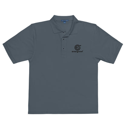 Evergrow Embroidered Polo - Black Edition