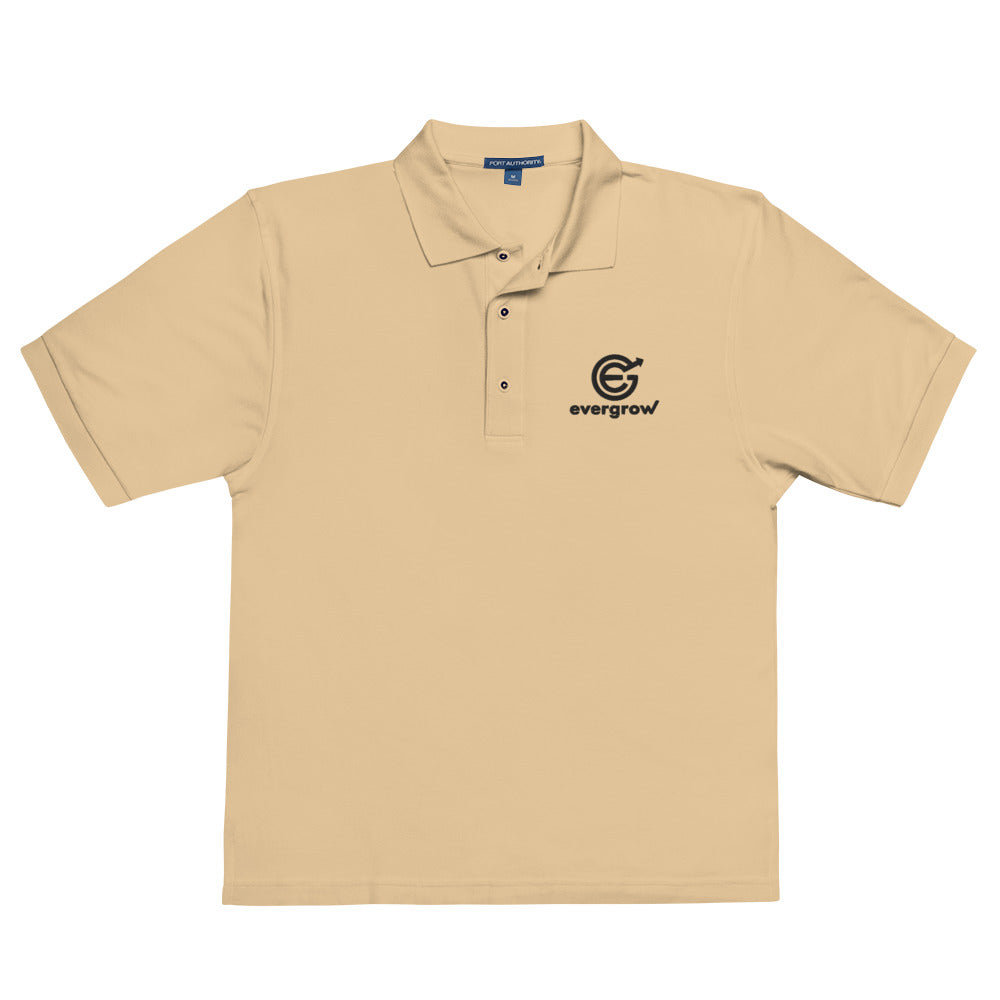 Evergrow Embroidered Polo - Black Edition