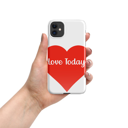 Heartfelt Love Snap Case for iPhone®