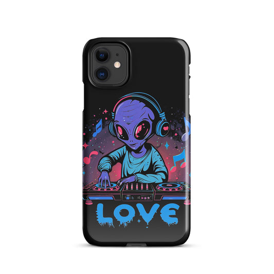 Cosmic Beats Snap case for iPhone®