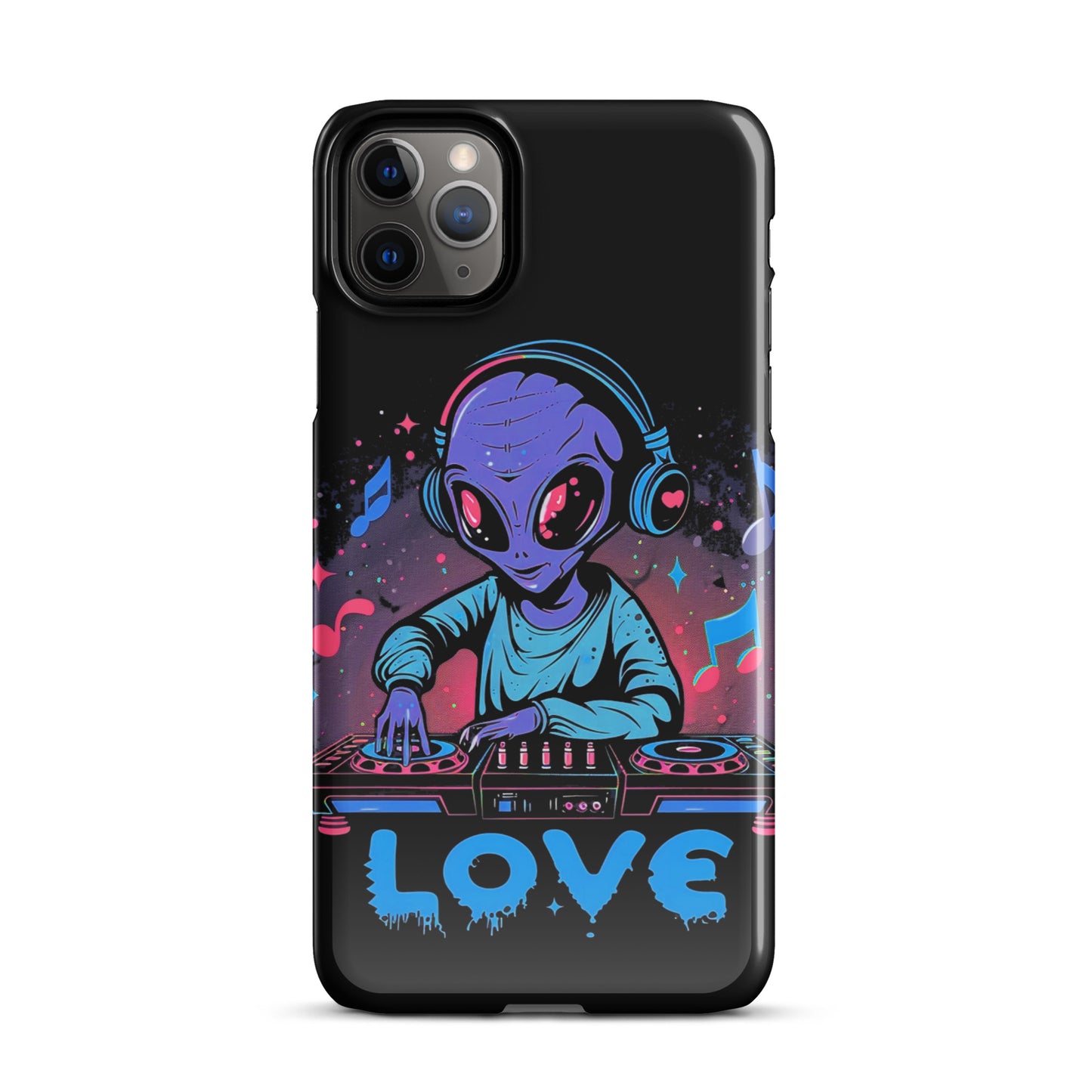 Cosmic Beats Snap case for iPhone®