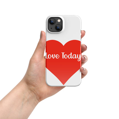 Heartfelt Love Snap Case for iPhone®