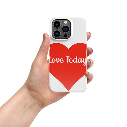 Heartfelt Love Snap Case for iPhone®