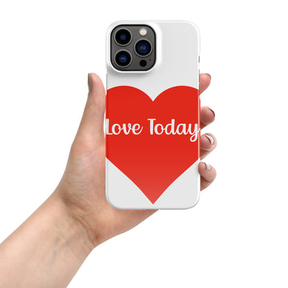 Heartfelt Love Snap Case for iPhone®