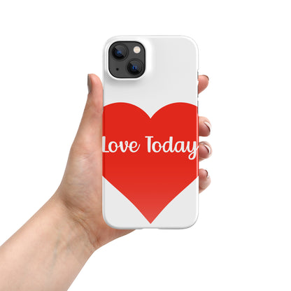 Heartfelt Love Snap Case for iPhone®