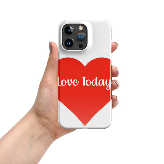 Heartfelt Love Snap Case for iPhone®