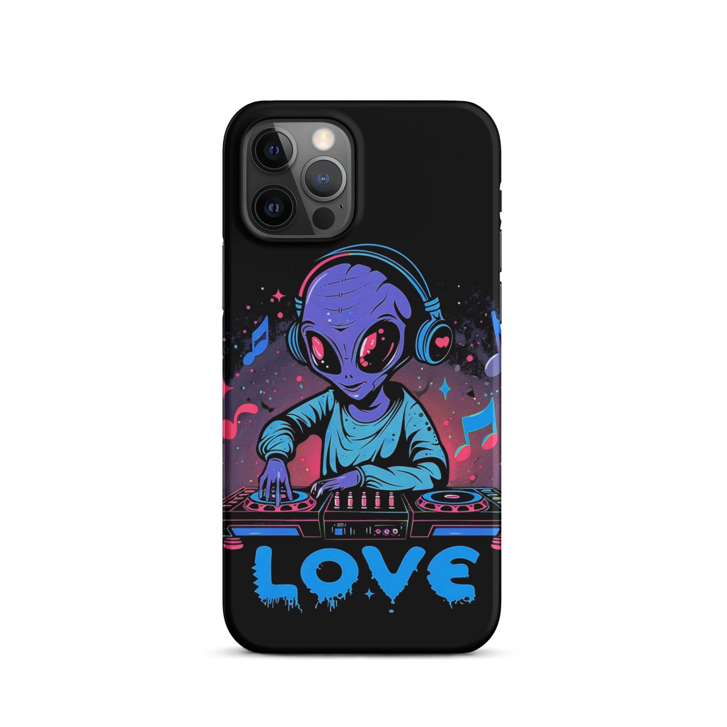 Cosmic Beats Snap case for iPhone®