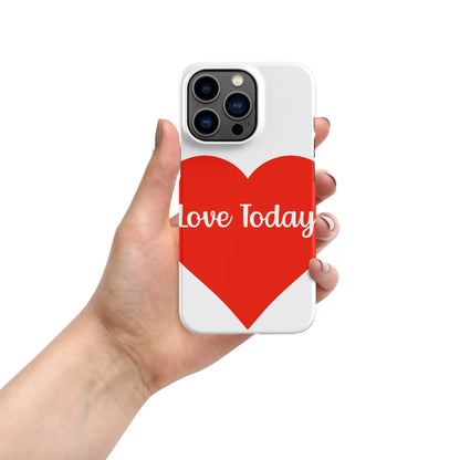 Heartfelt Love Snap Case for iPhone®