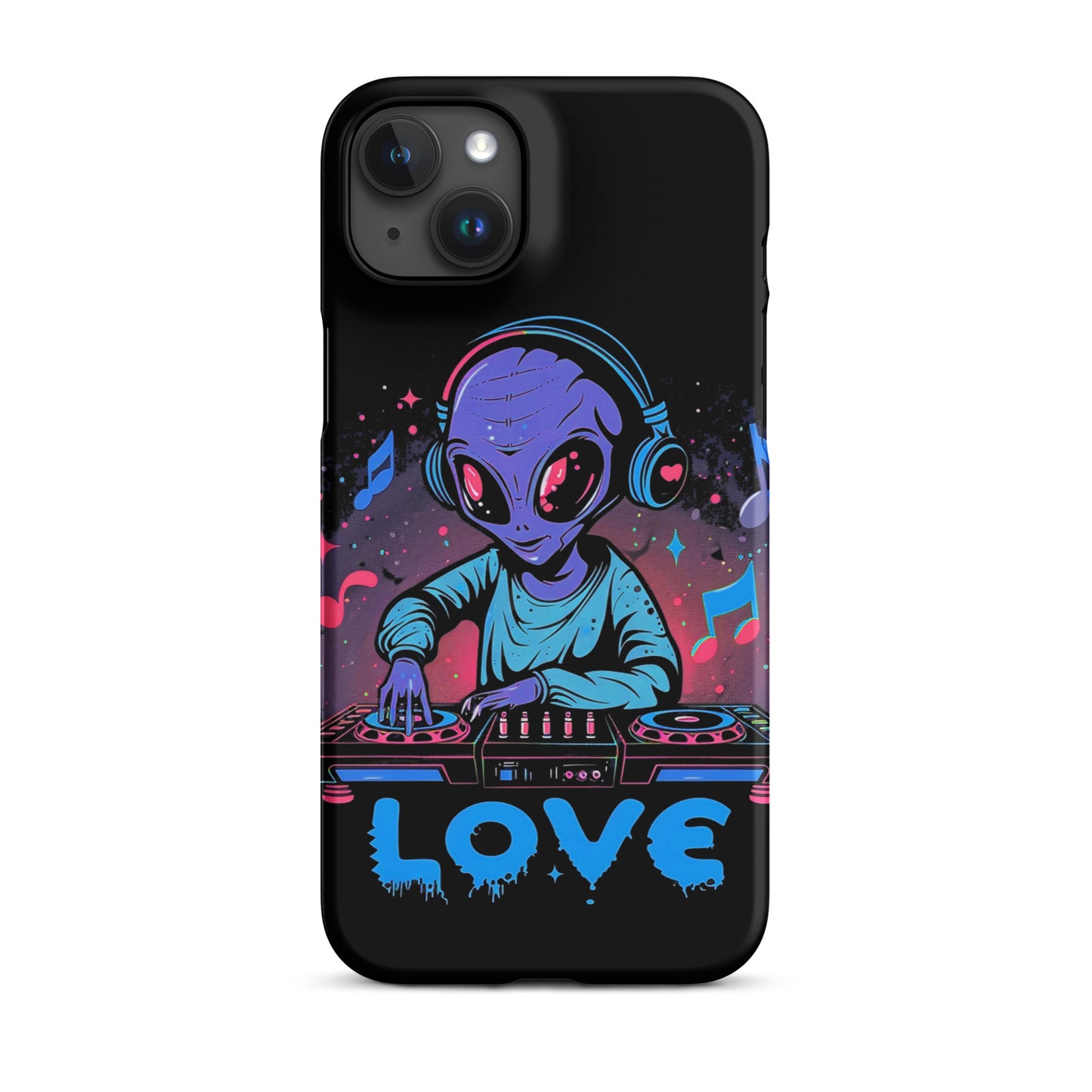 Cosmic Beats Snap case for iPhone®