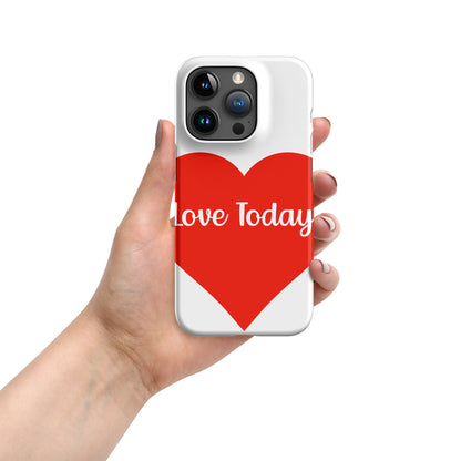 Heartfelt Love Snap Case for iPhone®