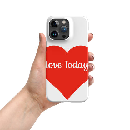 Heartfelt Love Snap Case for iPhone®