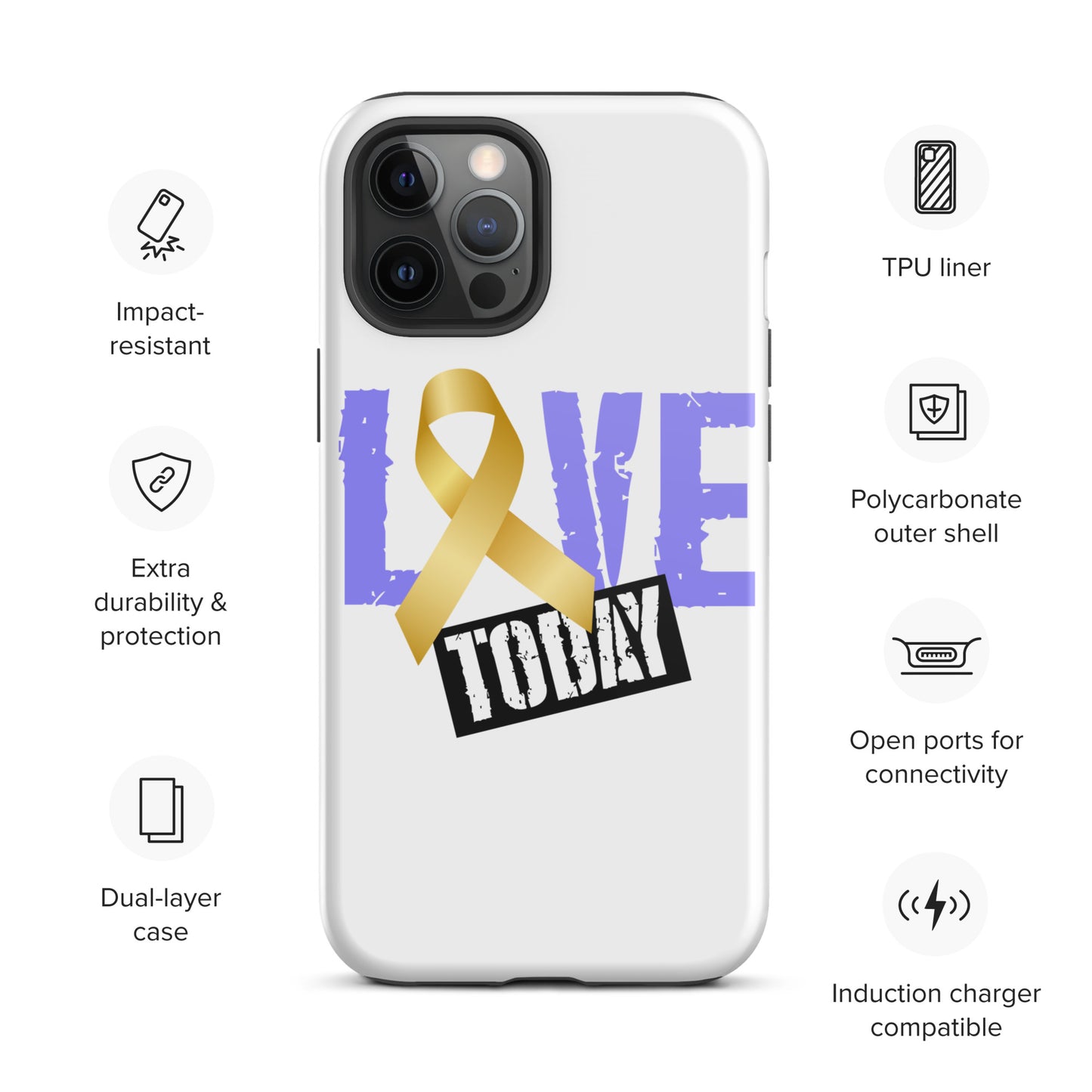 Goldenlove Tough Case for iPhone®