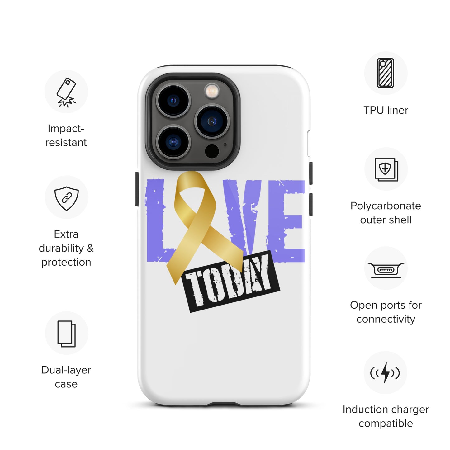 Goldenlove Tough Case for iPhone®