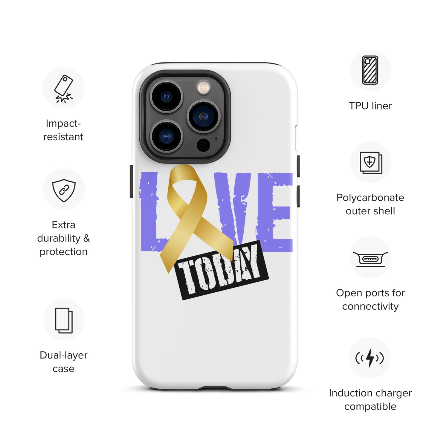 Goldenlove Tough Case for iPhone®