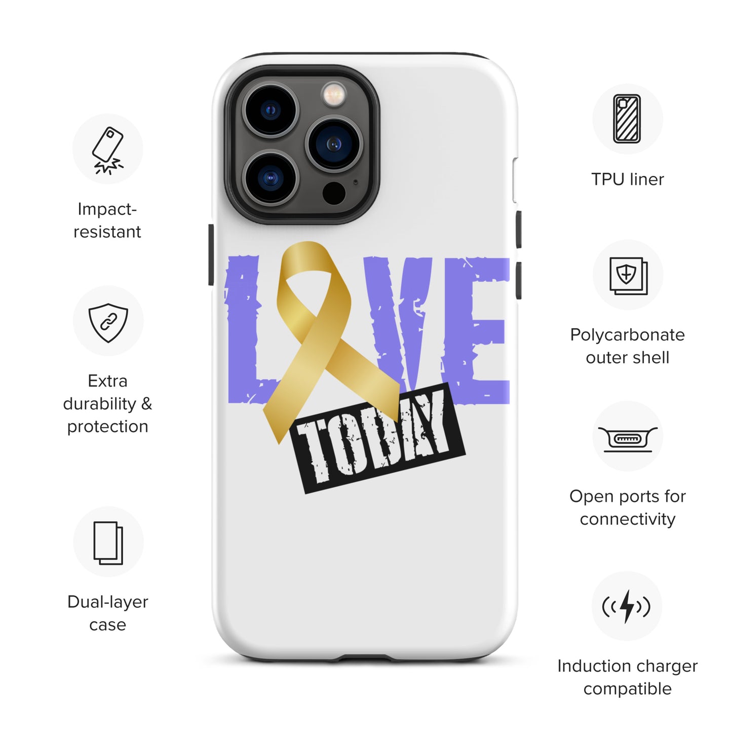 Goldenlove Tough Case for iPhone®