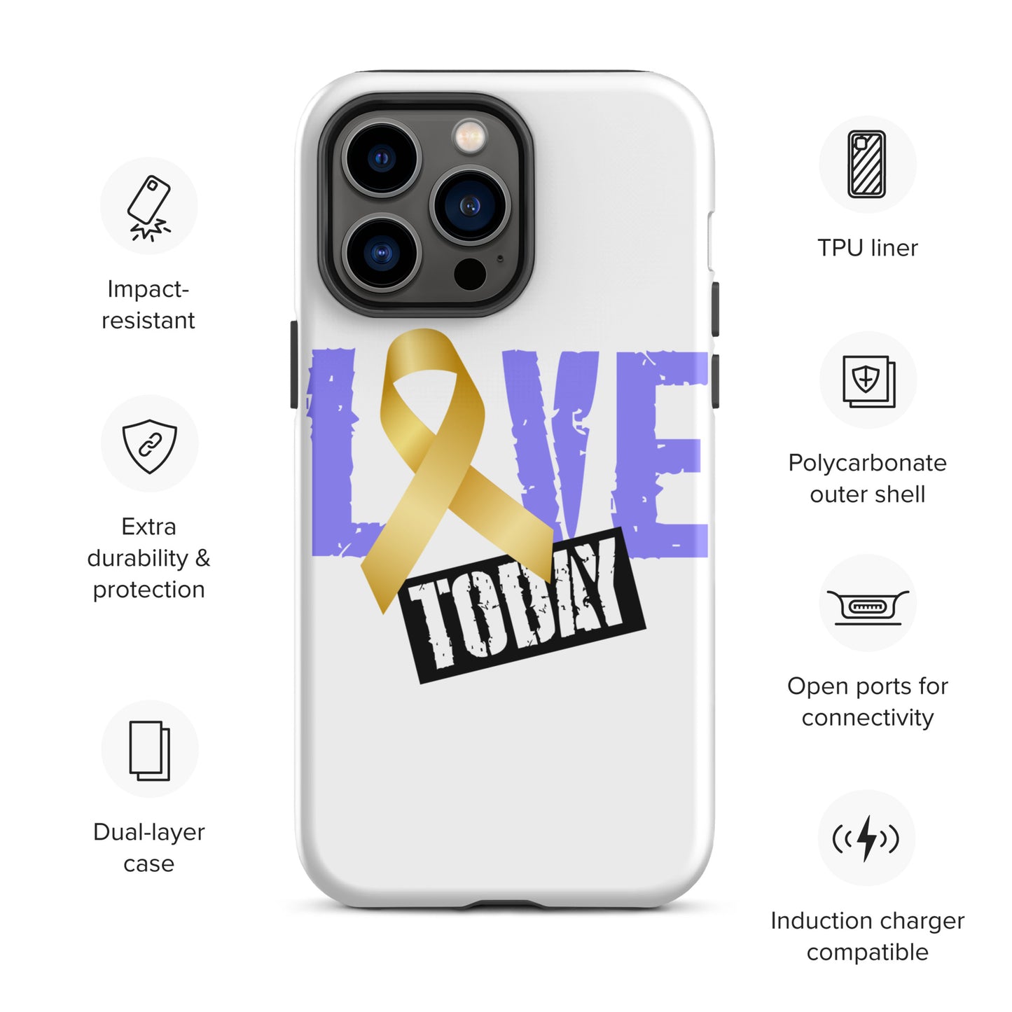 Goldenlove Tough Case for iPhone®