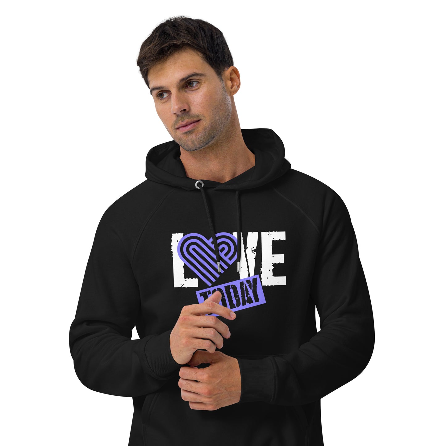 Logolove Unisex Eco Raglan Hoodie