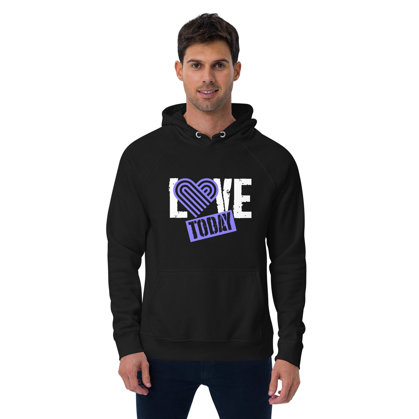 Logolove Unisex Eco Raglan Hoodie