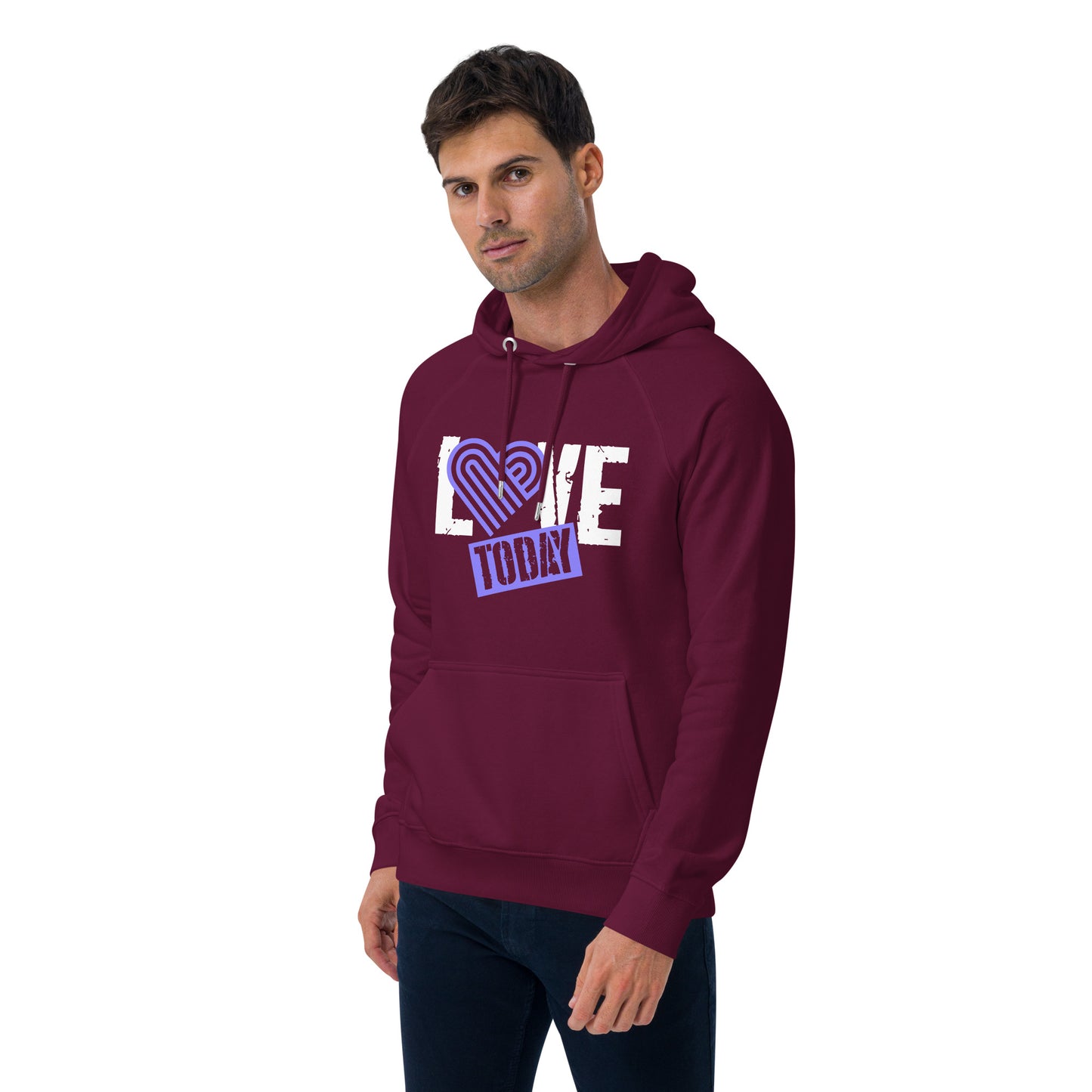 Logolove Unisex Eco Raglan Hoodie