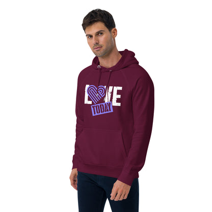 Logolove Unisex Eco Raglan Hoodie