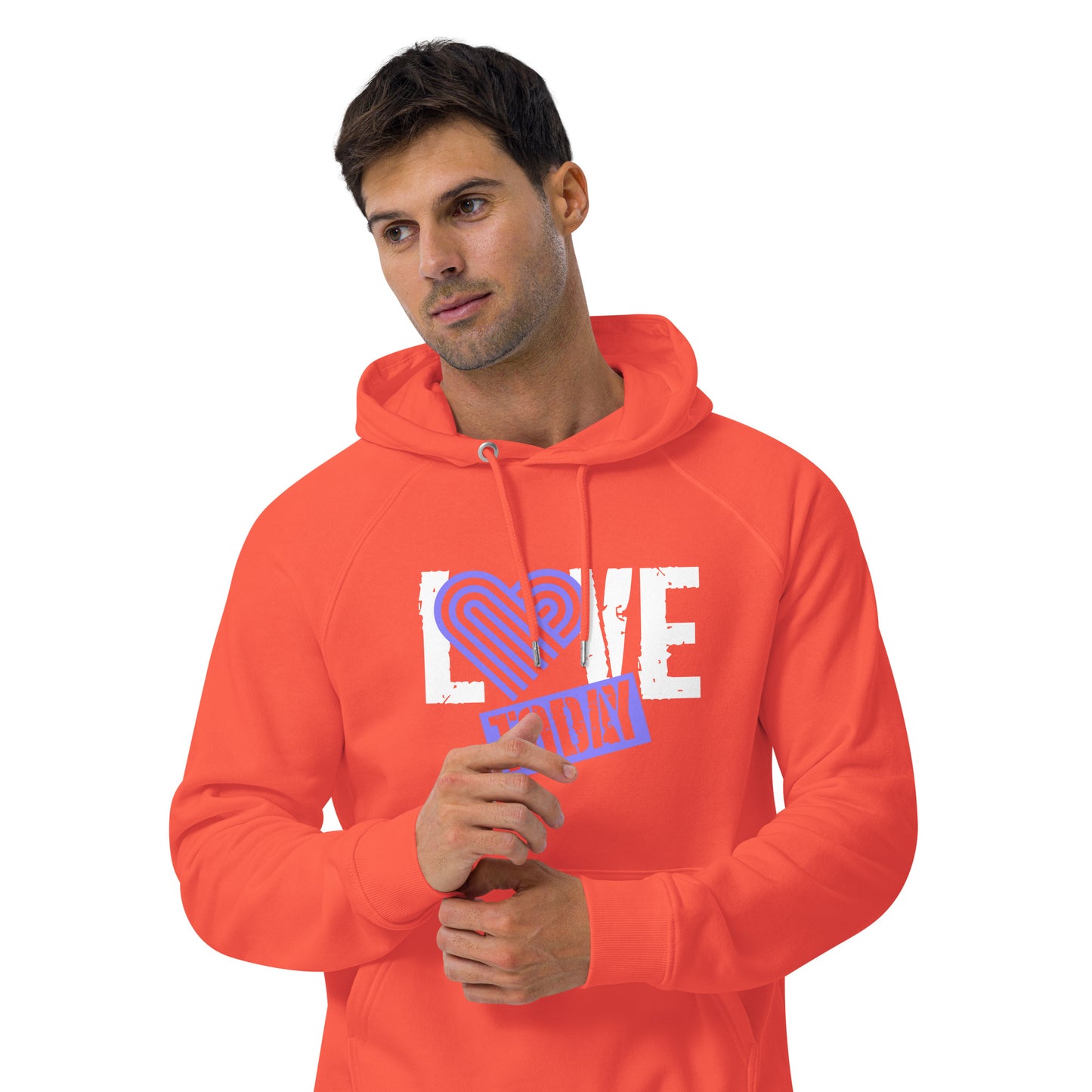 Logolove Unisex Eco Raglan Hoodie