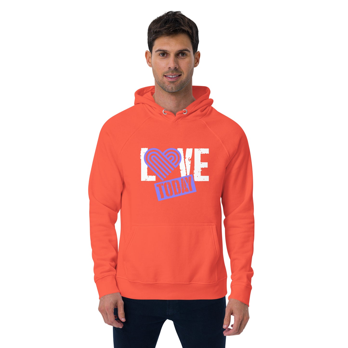 Logolove Unisex Eco Raglan Hoodie