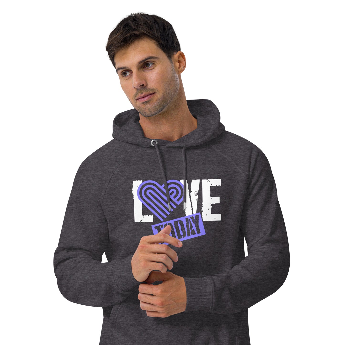 Logolove Unisex Eco Raglan Hoodie