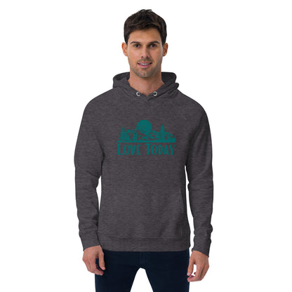 Get Out There Eco Raglan Hoodie