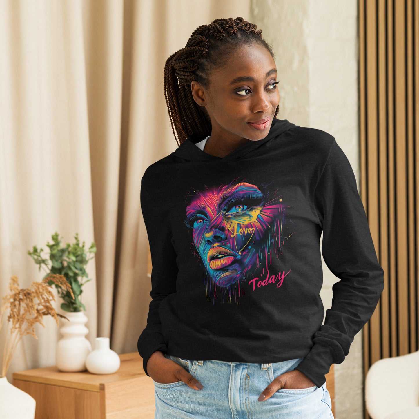 Pulse Vibrant Beat Hooded Tee