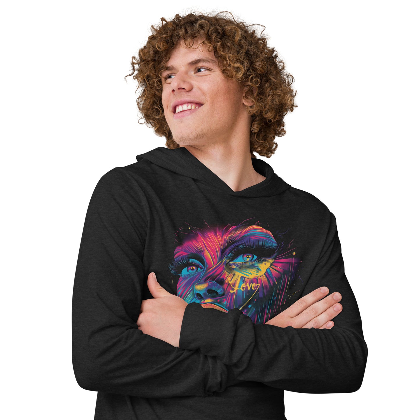 Pulse Vibrant Beat Hooded Tee