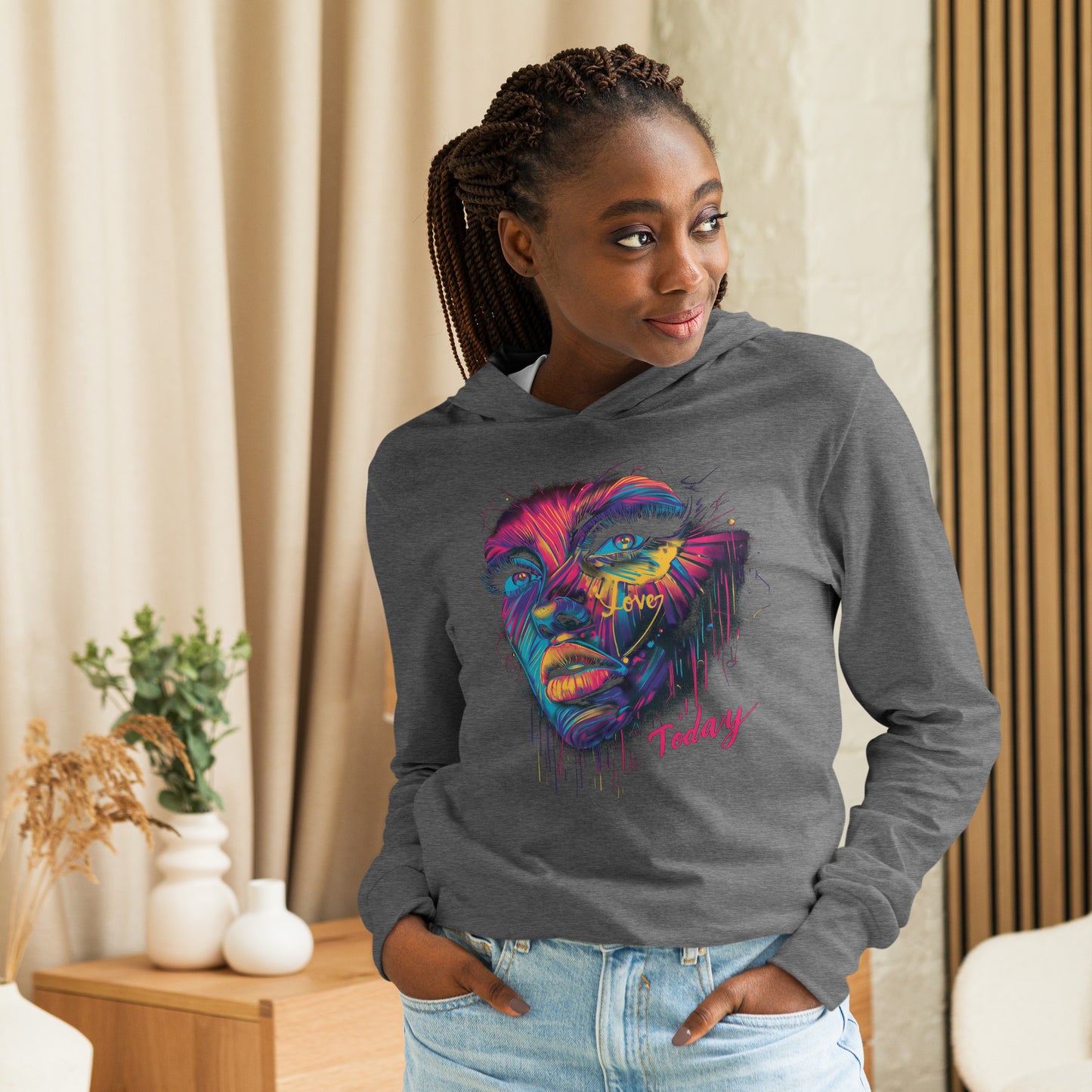 Pulse Vibrant Beat Hooded Tee