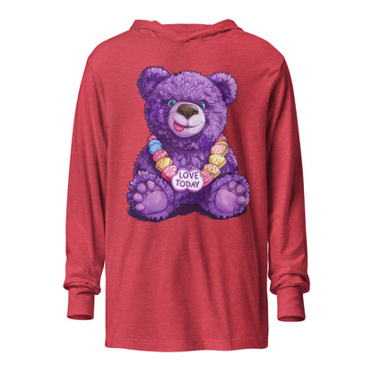 Party Bear Hug Hooded Tee