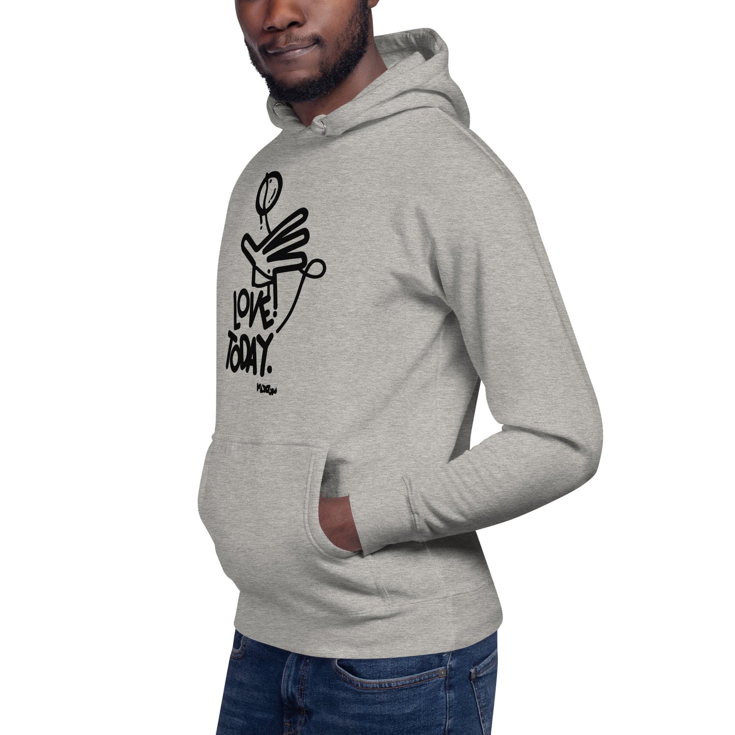 Love Today by Kenton Hoppas Unisex Hoodie