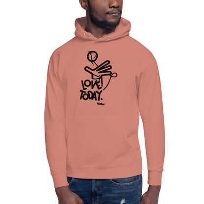 Love Today by Kenton Hoppas Unisex Hoodie