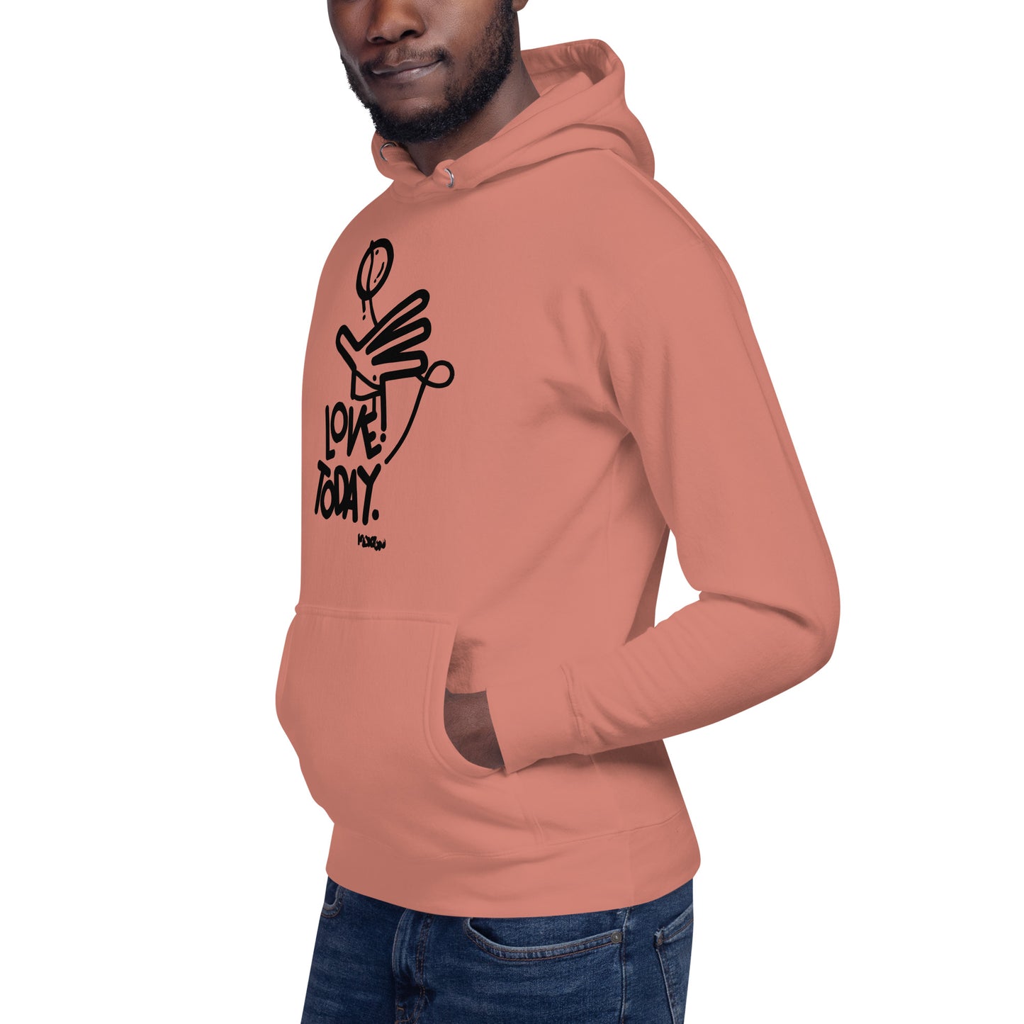 Love Today by Kenton Hoppas Unisex Hoodie