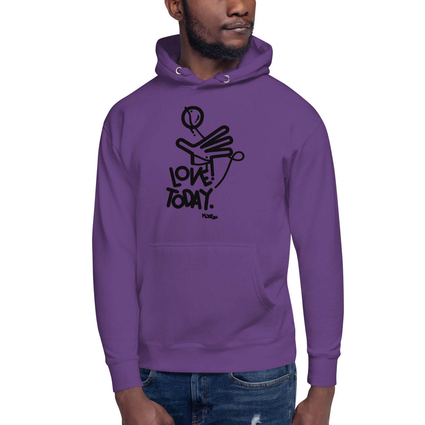 Love Today by Kenton Hoppas Unisex Hoodie