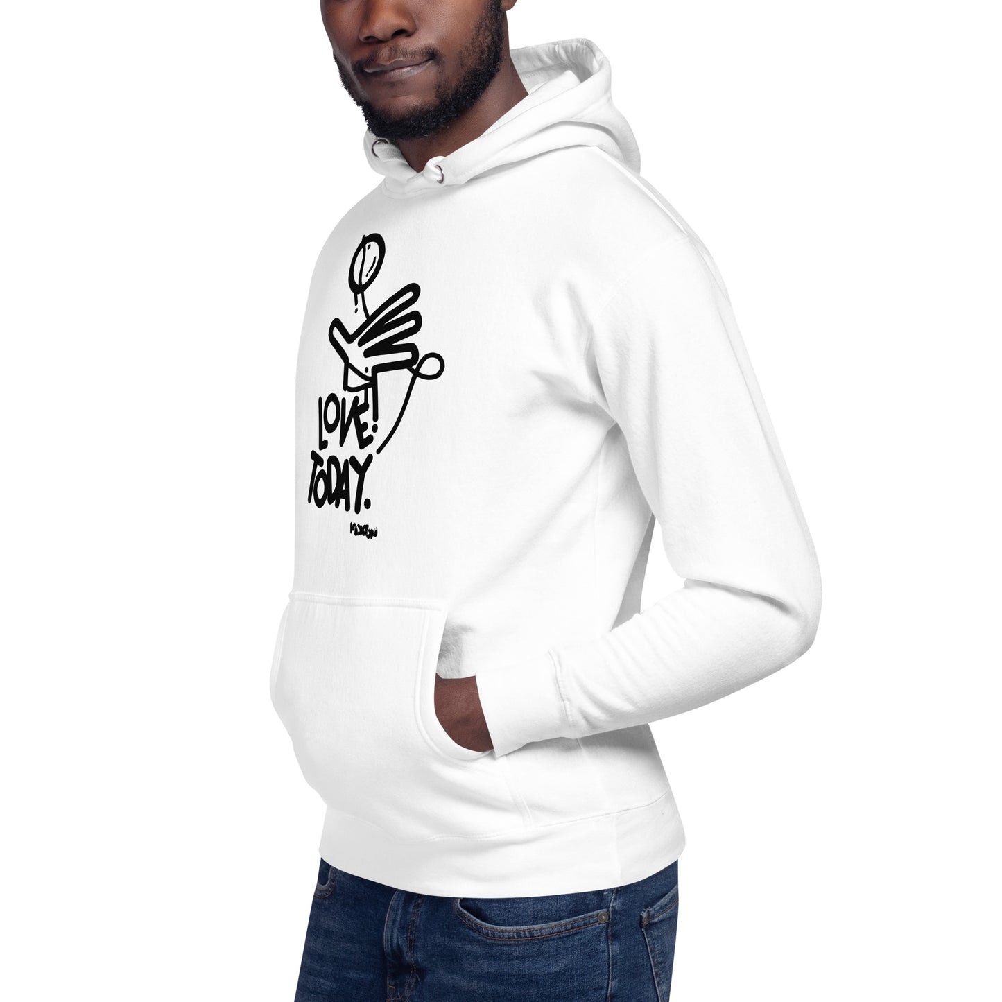 Love Today by Kenton Hoppas Unisex Hoodie