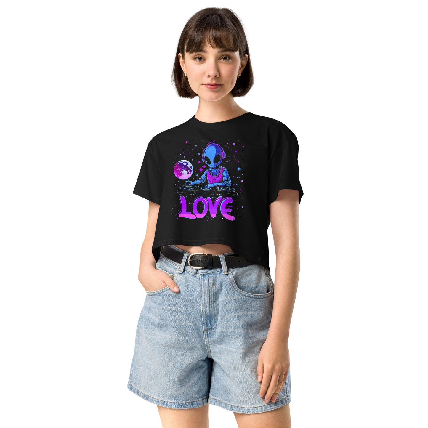 Cosmic Beats Crop Top