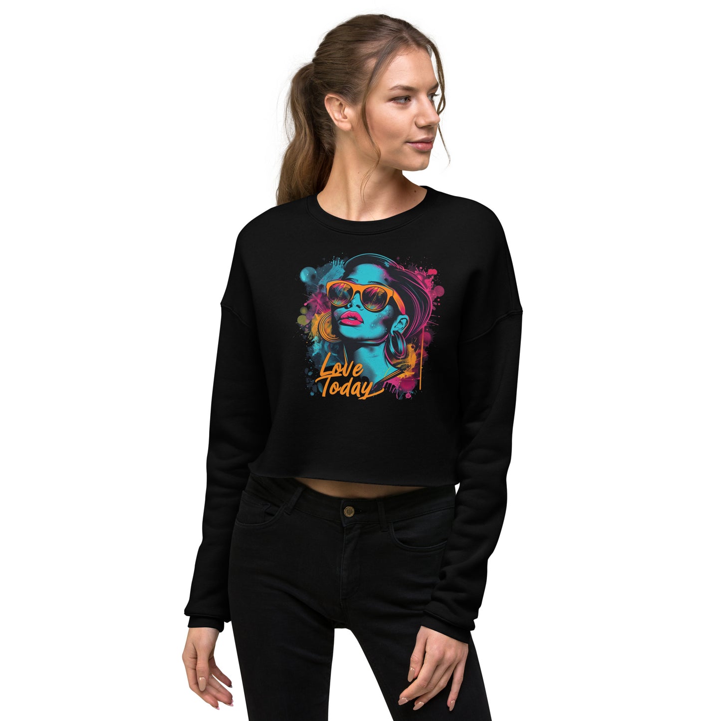 Amore Cropped Passion Sweatshirt