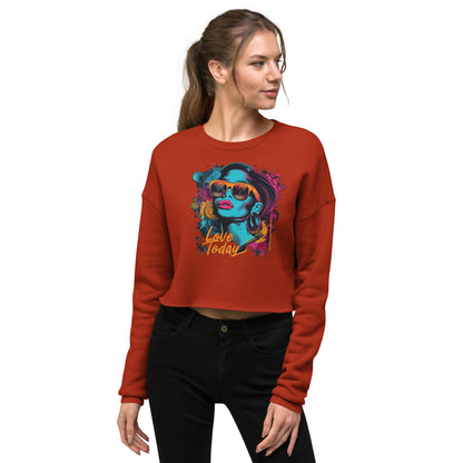 Amore Cropped Passion Sweatshirt