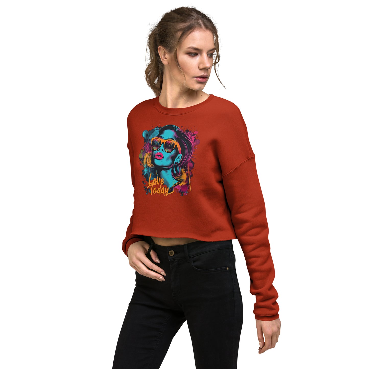 Amore Cropped Passion Sweatshirt