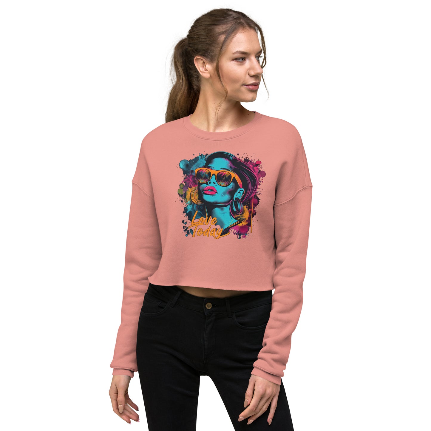 Amore Cropped Passion Sweatshirt